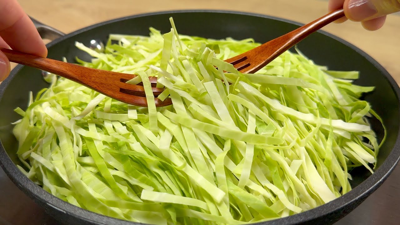 Когда у меня дома есть капуста, я всегда готовлю это очень вкусное блюдо! Рецепт с капустой! # 336
