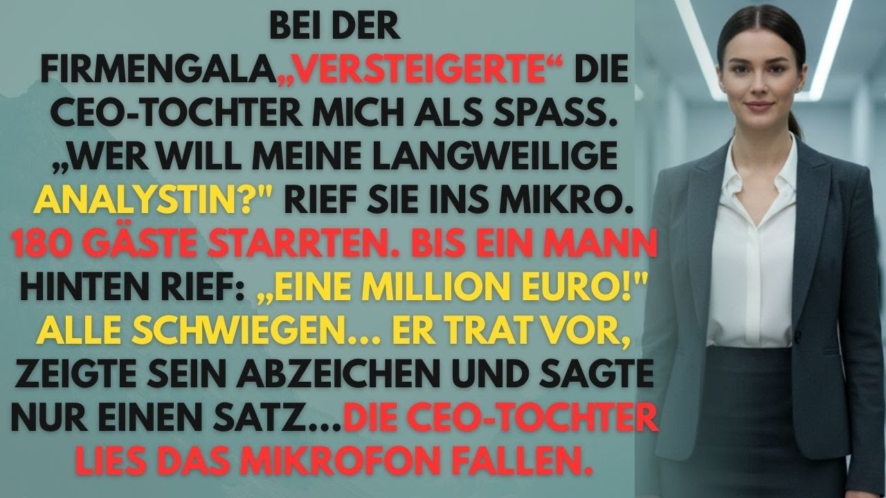 Die Tochter Des CEOs Versteigerte Mich – Ich Konstruierte Ihren Untergang