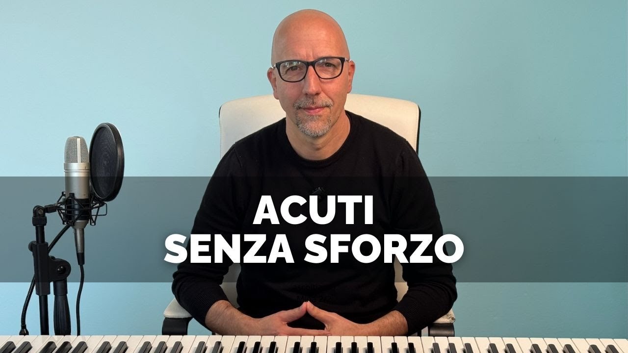Come cantare gli acuti senza sforzo