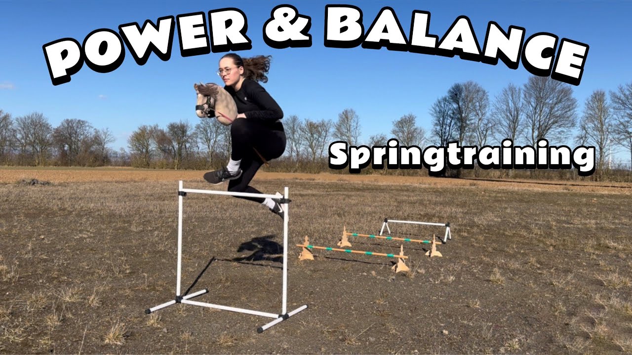 Power & Balance Springtraining mit Mayflower 🌸| _hobbyhorsing_de