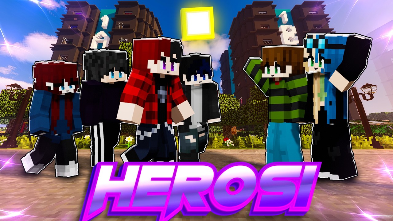 MINECRAFT HEROSI [#71] - NOWA KLASA W SZKOLE!!?😯🤩