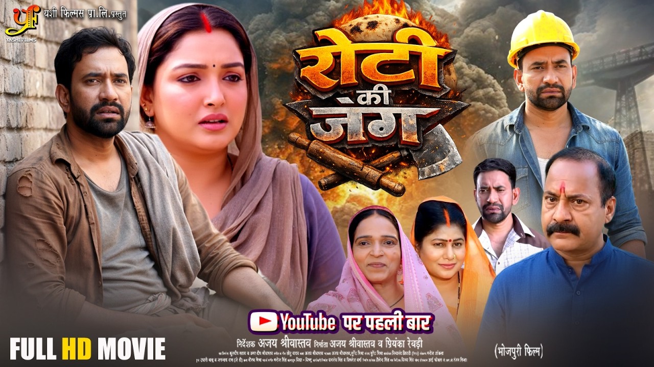 रोटी की जंग | Roti Ki Jang | Dinesh Lal Yadav Nirahua | Amrapali Dubey | Full Bhojpuri Movie 2026