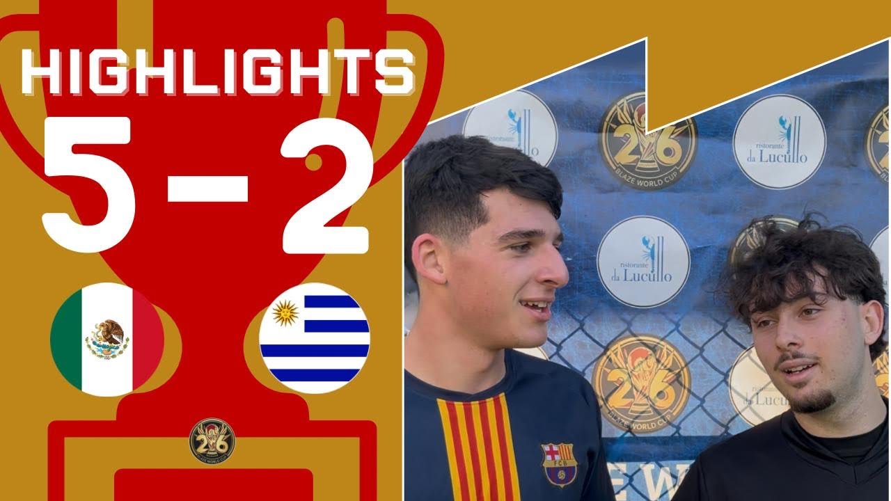 BWC | Messico 5-2 Uruguay | Highlights