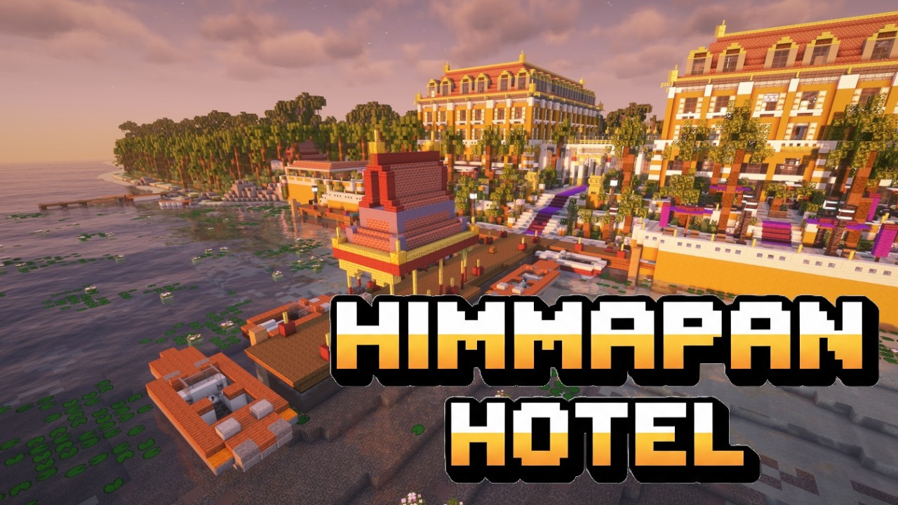 I recreated the Hitman Bangkok Map in 1:1 scale in Minecraft with full interior & landscape
