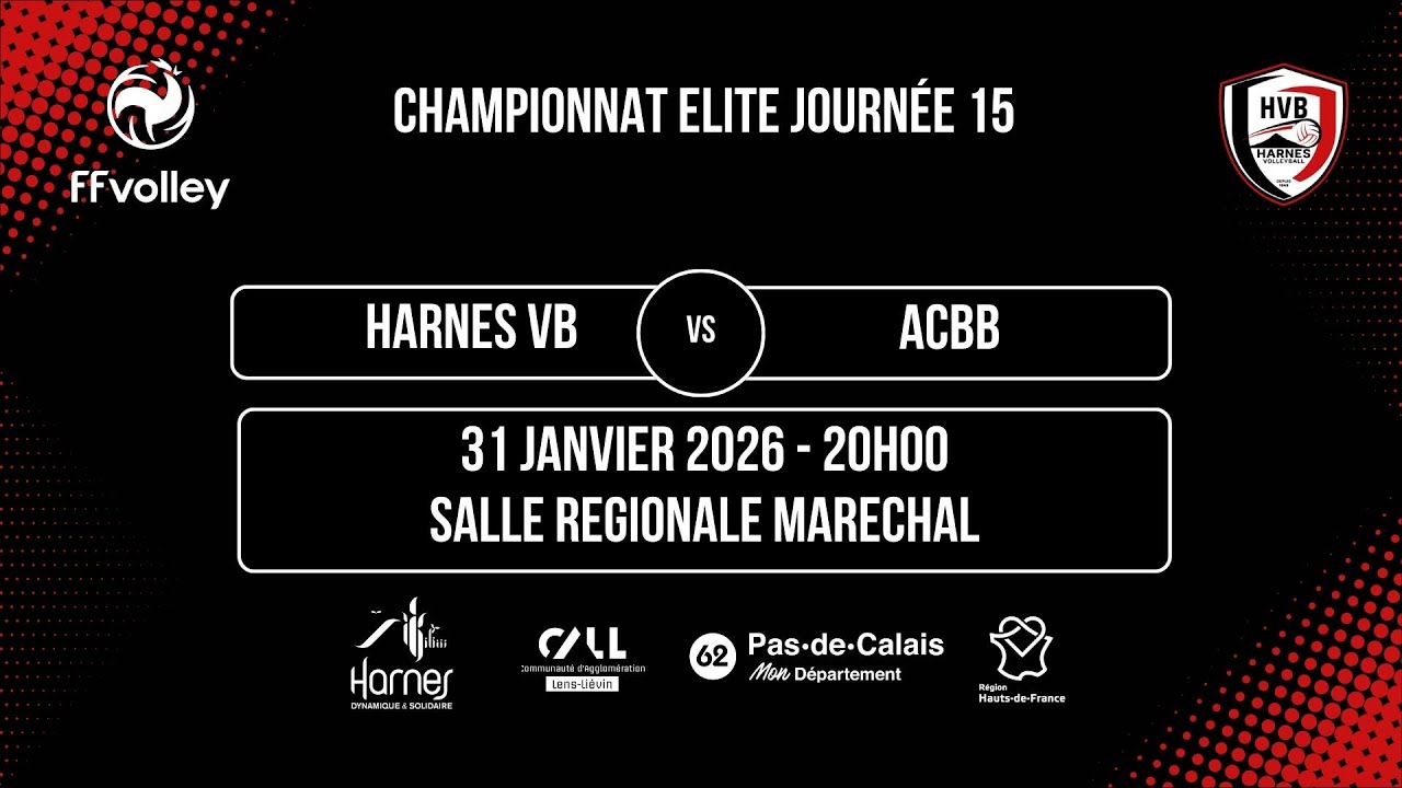 Harnes VB / ACBB (🏐🇫🇷 Elite 25/26 J15)