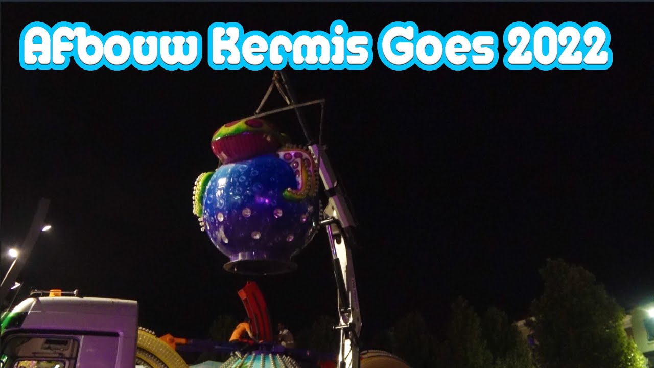 Afbouw Kermis Goes 2022