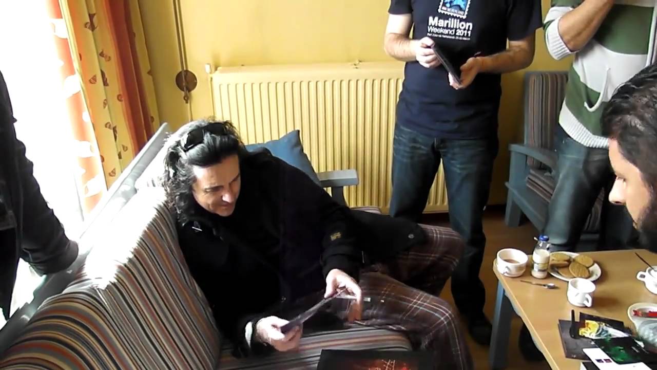 Coffee with Steve Hogarth at the Marillion weekend 2011-Part 3