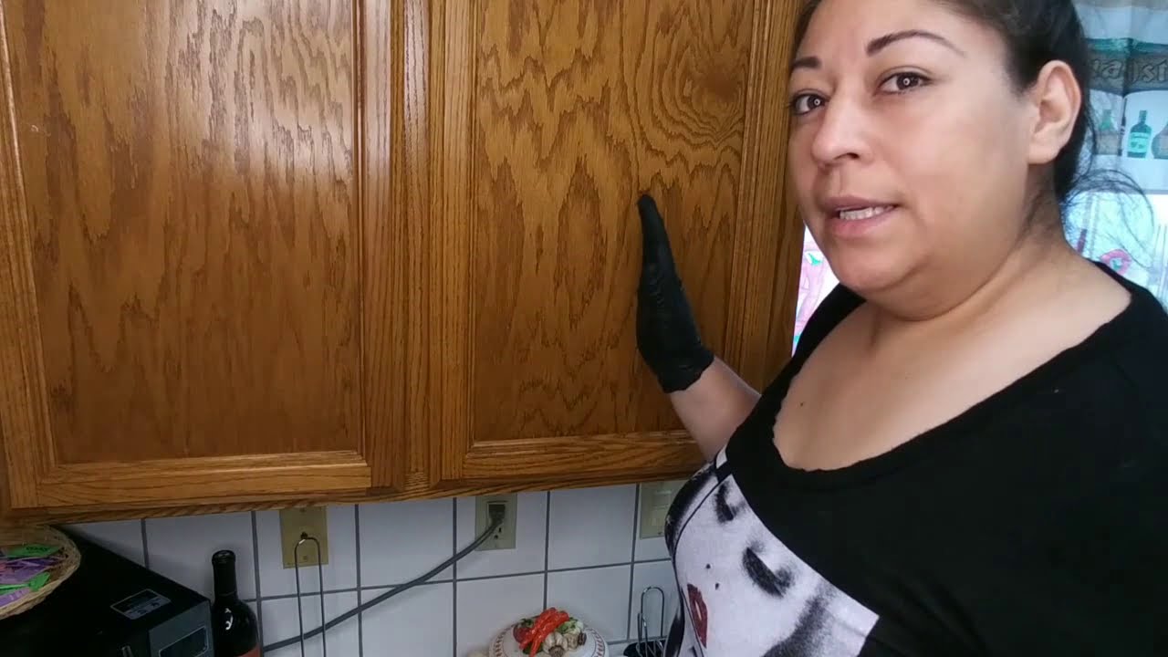 💥🔥Como limpiar los Gabinetes🔥💥 y Quitar La Grasa Pegada 💯 Limpieza Viral Video