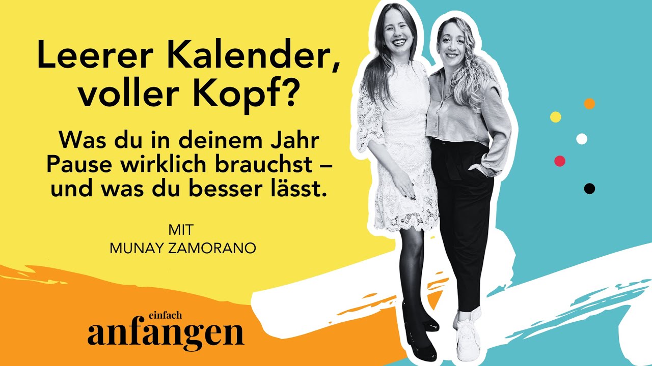 Pause machen muss man lernen