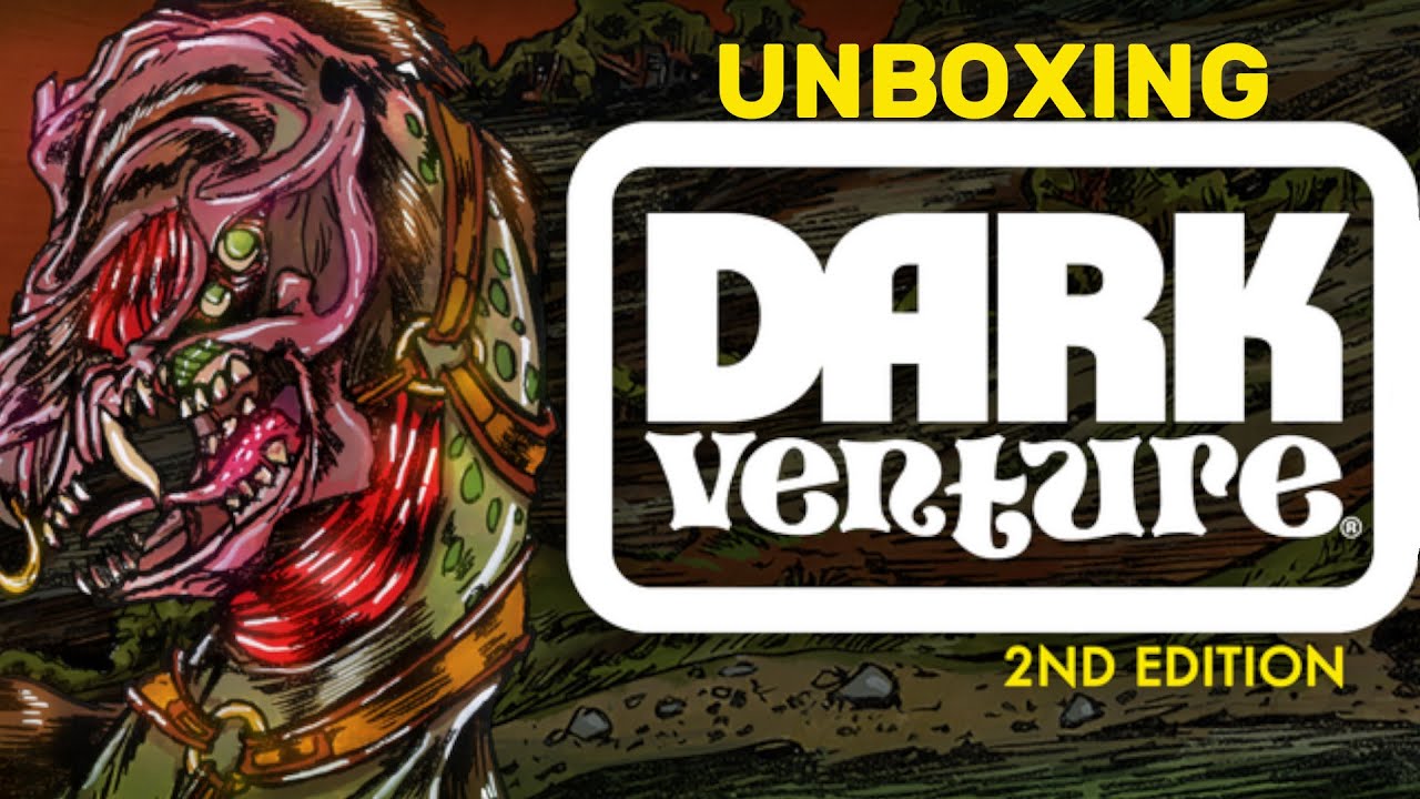 Dark Venture: 2nd Edition - UNBOXING