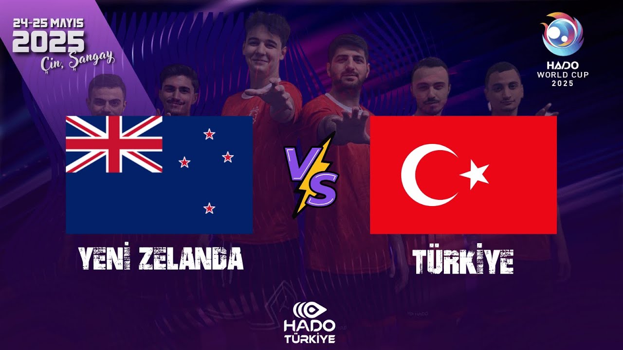 2025 HADO Dünya Şampiyonası Yeni Zelanda - Türkiye Grup Eleme Karşılaşması