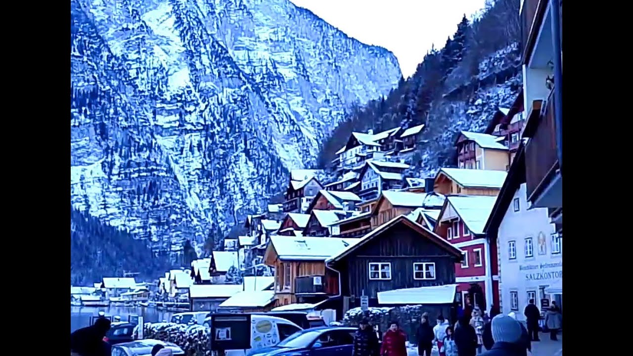 Austria: Hallstatt village in January #austria #countrybeauty #hallstatt