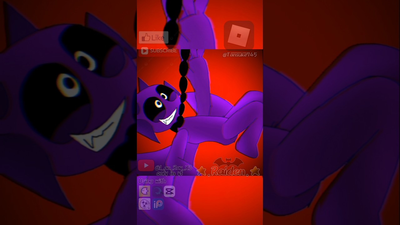 Come along down with me..💜💖[SPRUNKI] #sprunki #alightmotion #animation #vamfighter #tweening #edit