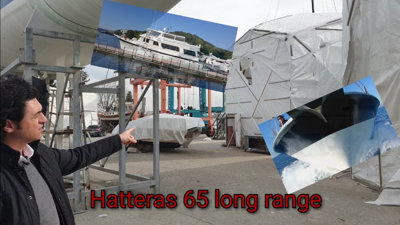 Hatteras 65 Big refit ( Episode 4 )  ENG.subtitle