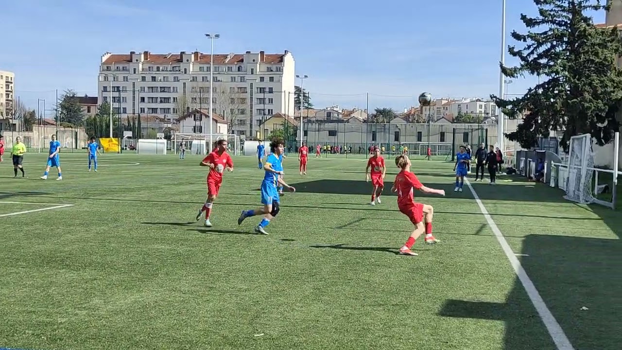 Championnat U15 R1/B: jour 16: Étrat la tour sportif vs AS Montchat Lyon (2eme mi-temps) 30/03/25