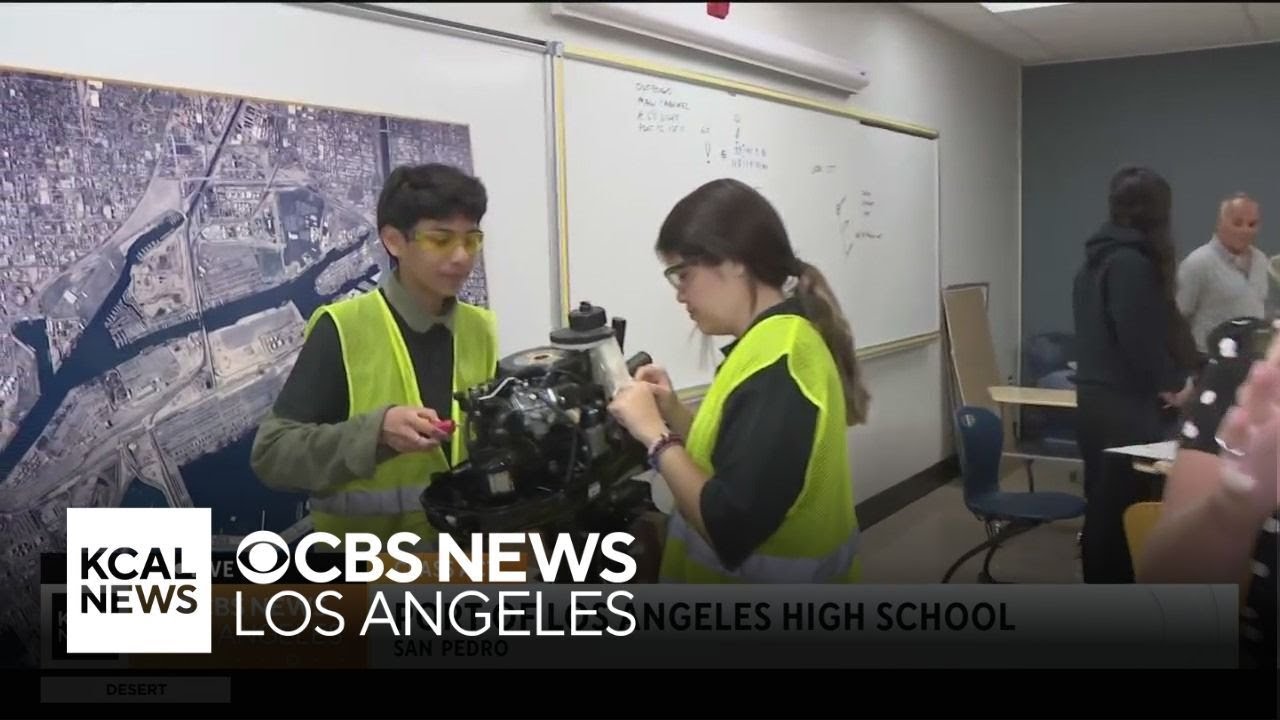 It's a hands-on education at Port of Los Angeles High School | Class Act