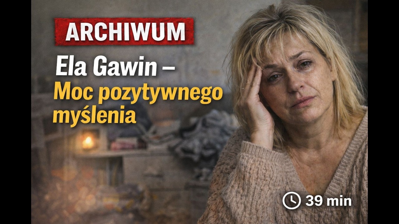 ARCHIWUM | Ela Gawin – „Moc pozytywnego myślenia” | videoblog