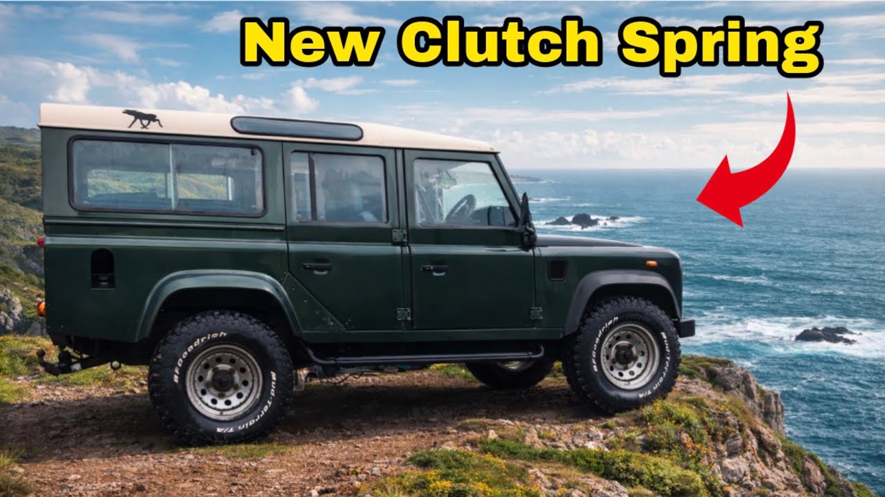 Clutch Assist Spring Install | Land Rover Defender 110 TD5