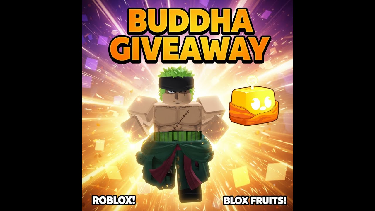 4 buddha giveaway #bloxfruits