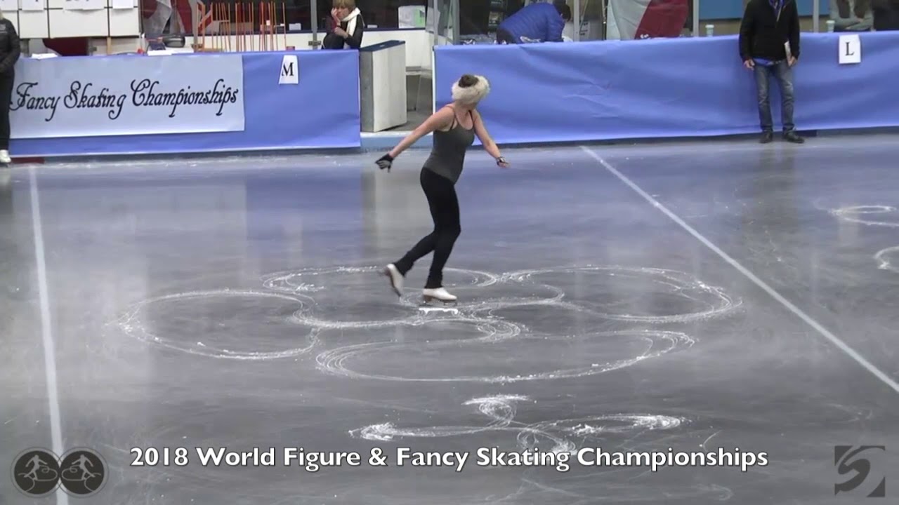 Brooke Pitman's 2018 Creative Figure at the World Figure & Fancy Skating Championships!