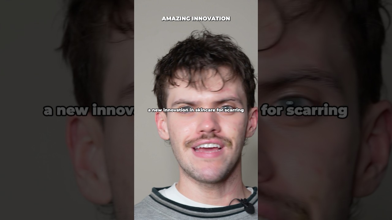 a new innovation in skincare for scarring 🤯