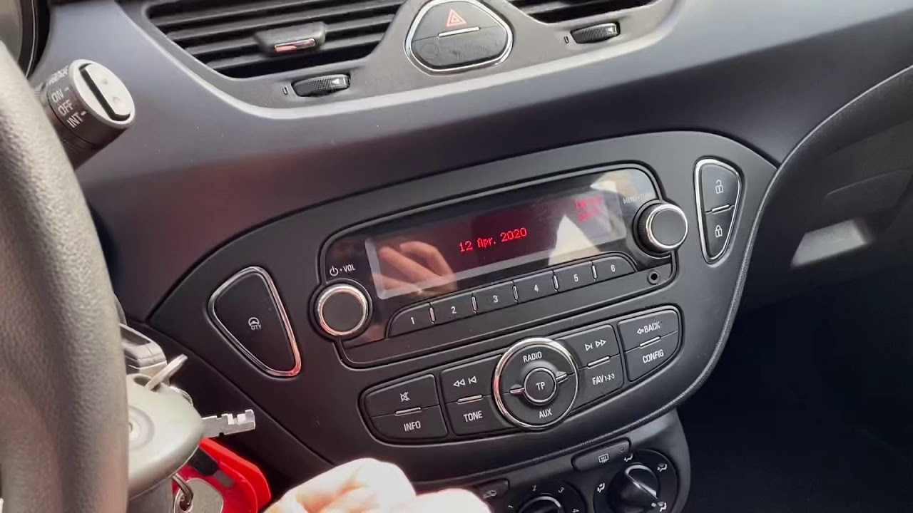 PKW Heizung (Gebläse) und Klimaanlage (Klimatisierung) einstellen Opel Corsa E Anleitung
