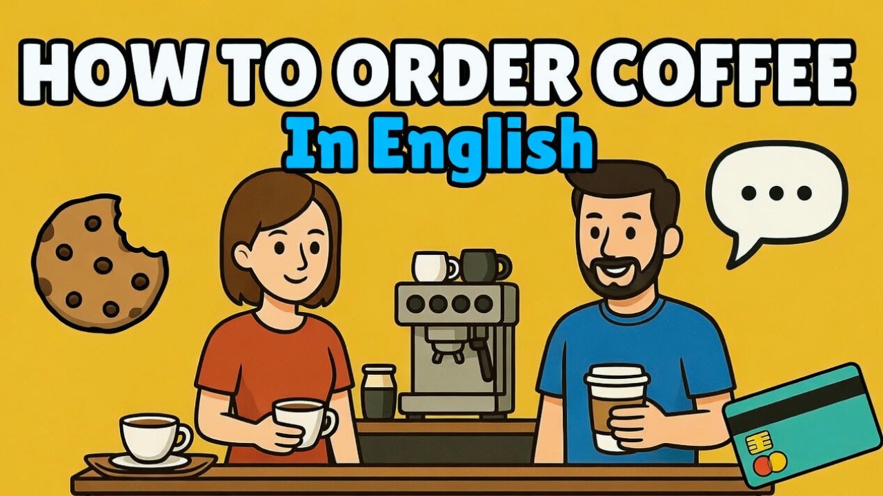 How to Speak English at a Coffee Shop | English Conversation Practice