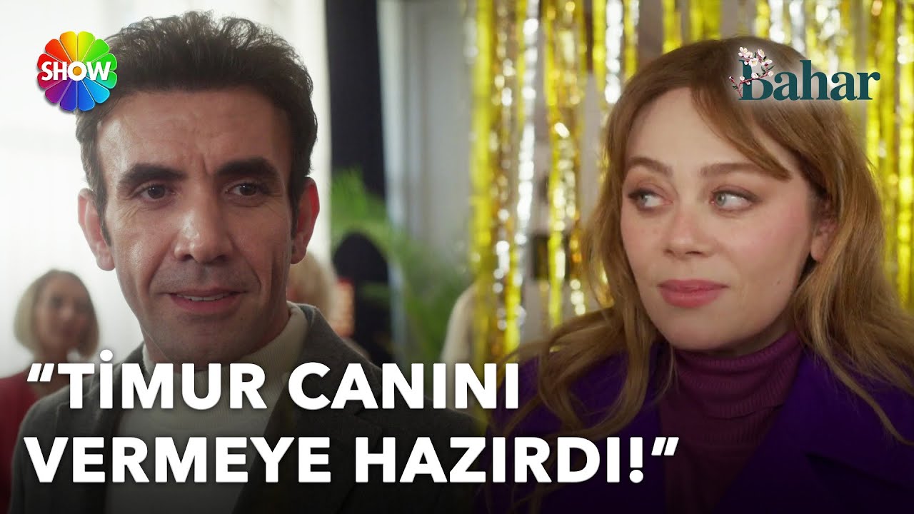 Bahar kendisi için yapılan partide imalı konuştu! | Bahar 2. Bölüm