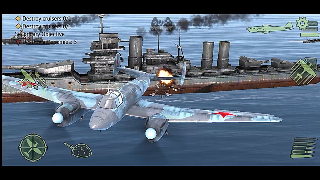 Warplanes: WW2 Dogfight || USSR || part10 || Home Net Games || Android Gameplay