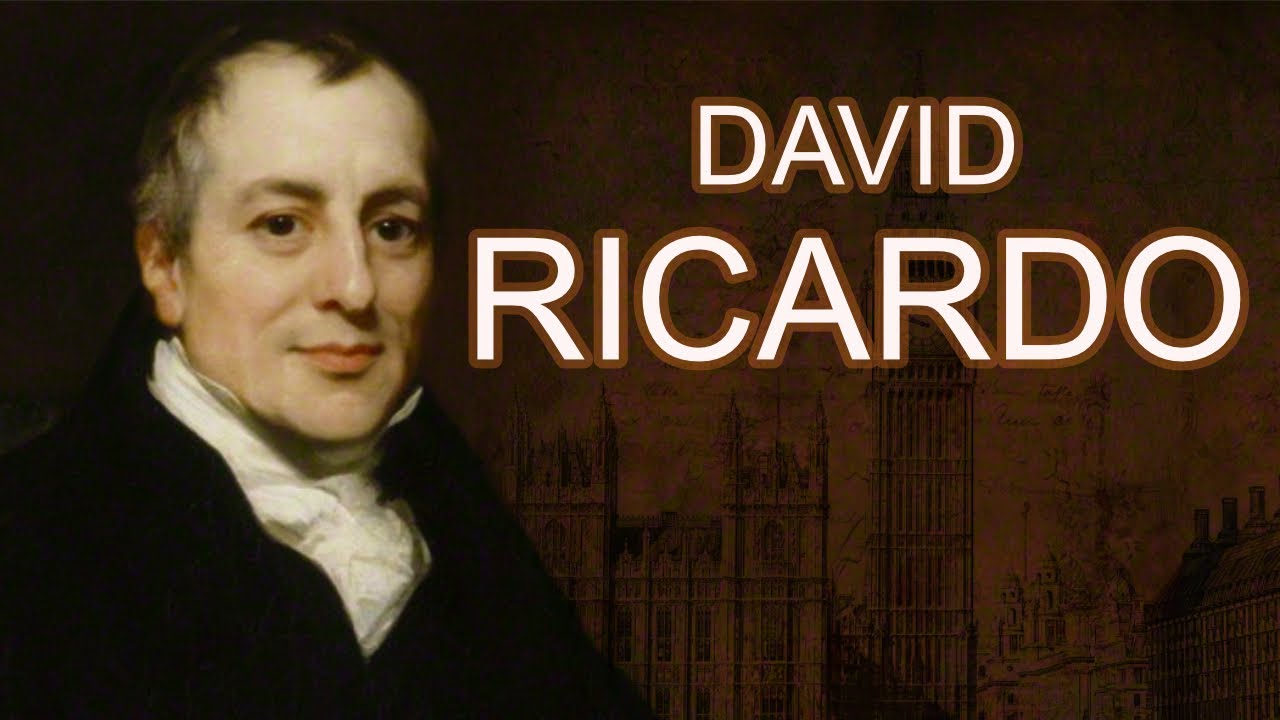David RICARDO : vie et &oelig;uvre (Bio)