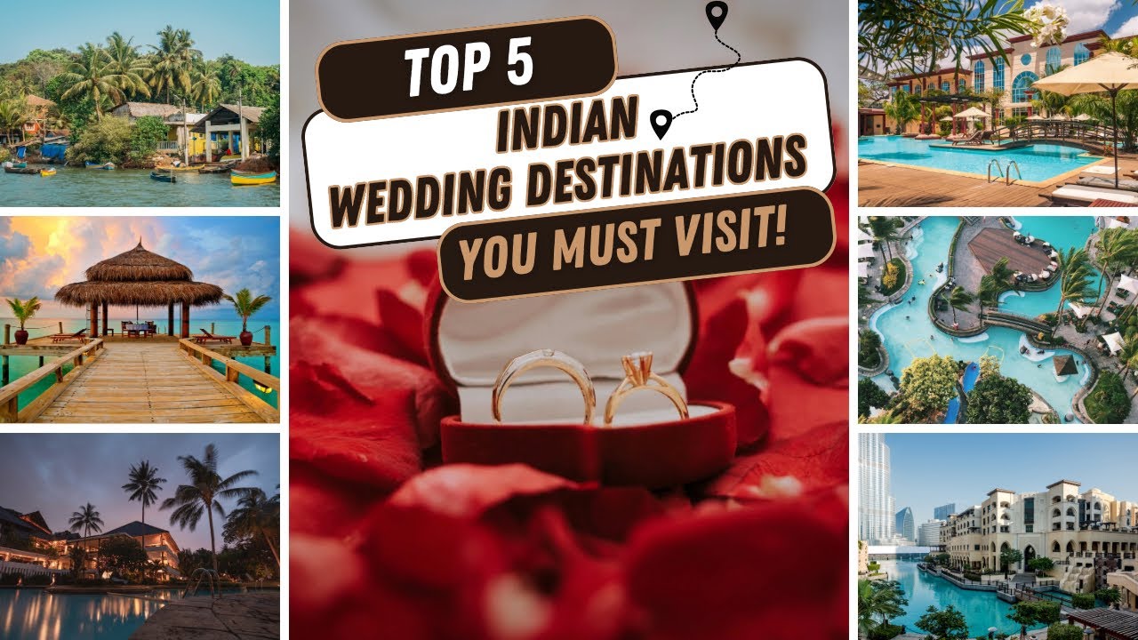 TOP 5 Indian Wedding Destinations YOU MUST VISIT! @TOP5.UNLIMITED