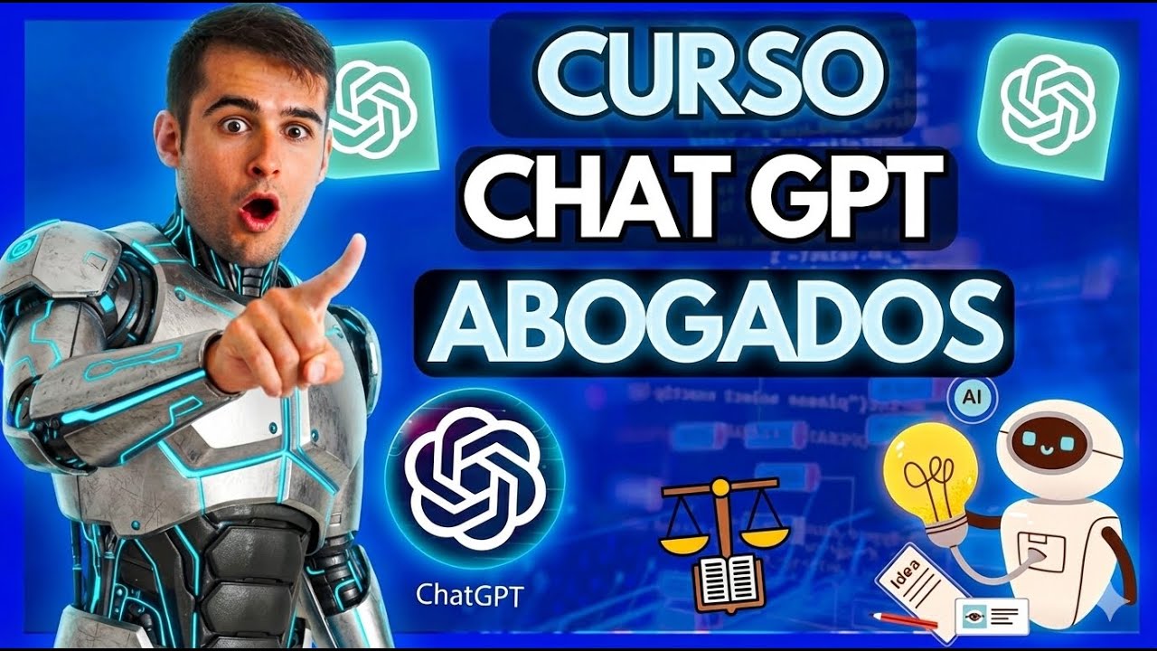 🔵 Chat GPT para Abogados (Curso Completo): Aprende a redactar Documentos perfectos con IA de 0 a 100
