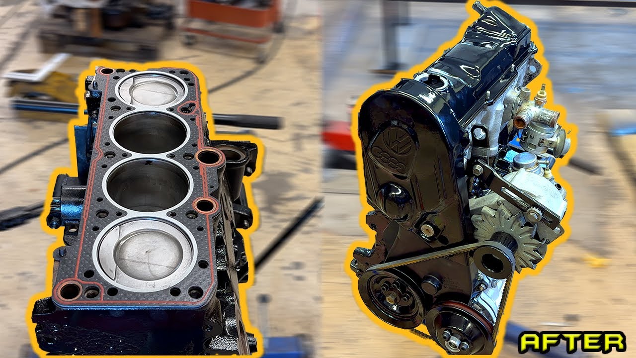 Реставрация старого двигателя Volkswagen! | Часть 2