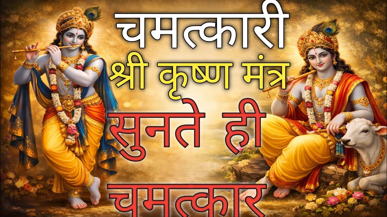 इतना शक्तिशाली श्री कृष्ण मंत्र पहले कभी नहीं सुना होगा |   Powerful Krishna Mantra