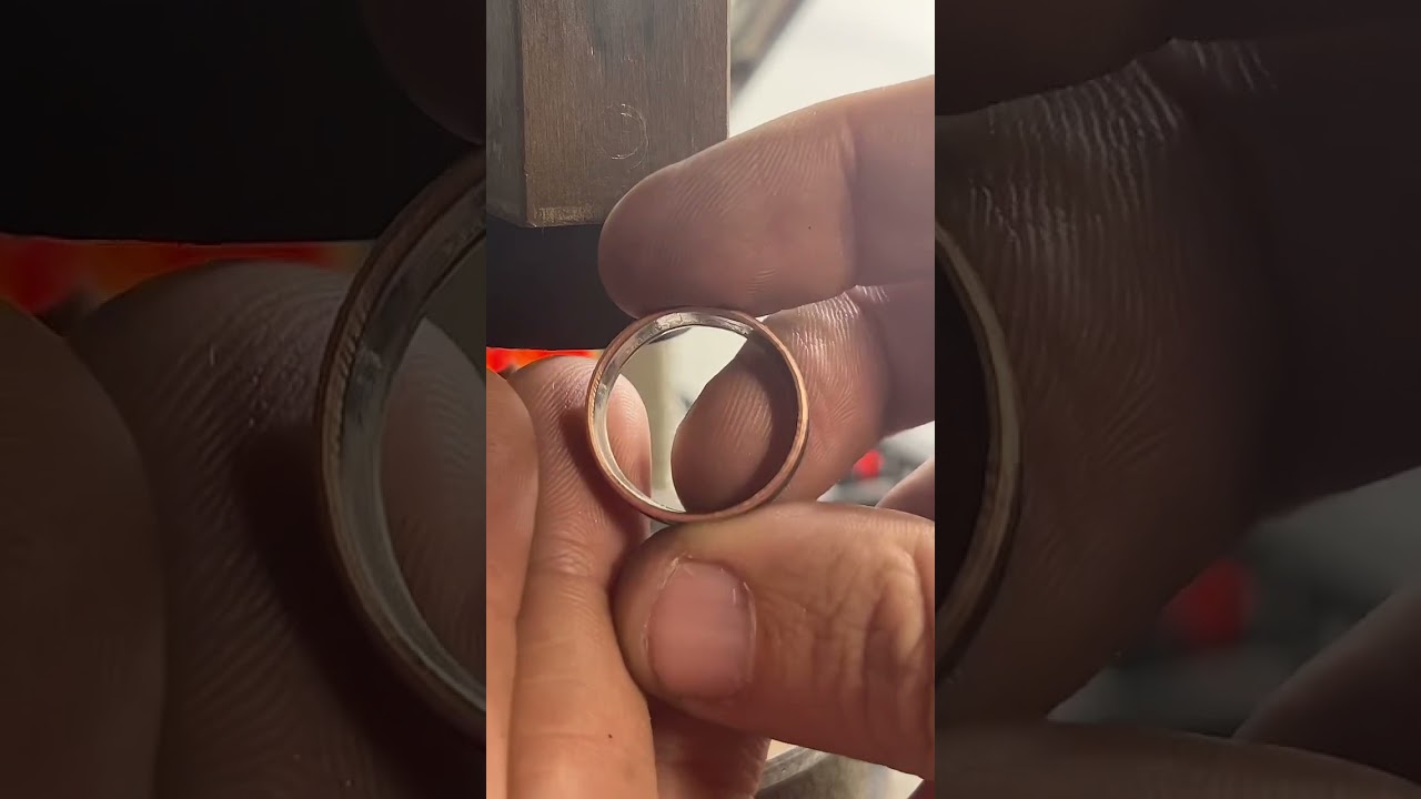 Making a 2020 🦇 bat quarter into a coin ring