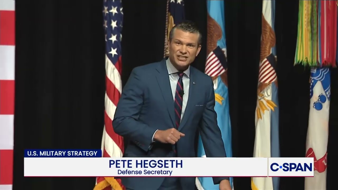 Secretary Hegseth Remarks to Senior Military Leaders