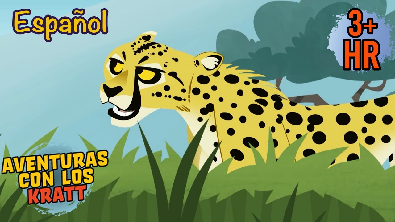 Poderes de camuflaje del guepardo [episodios completos] Aventuras con los Kratt