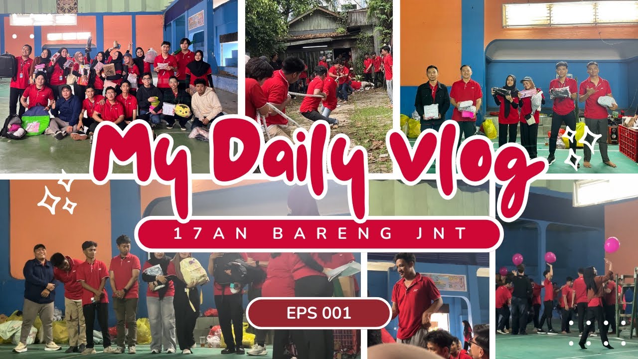 Lomba 17an bareng J&T Samarinda🥳 || Daily Vlog eps 001