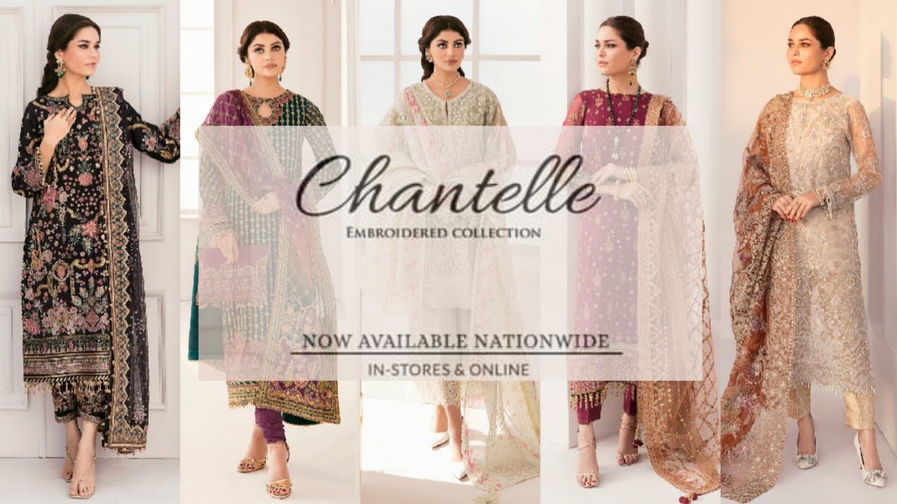Chantelle By Baroque Original 2023 New Latest Chiffon Collection