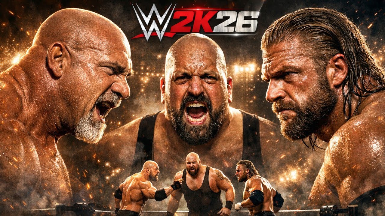 Goldberg vs Triple H vs Big Show – Destruction in the Ring! 💥
