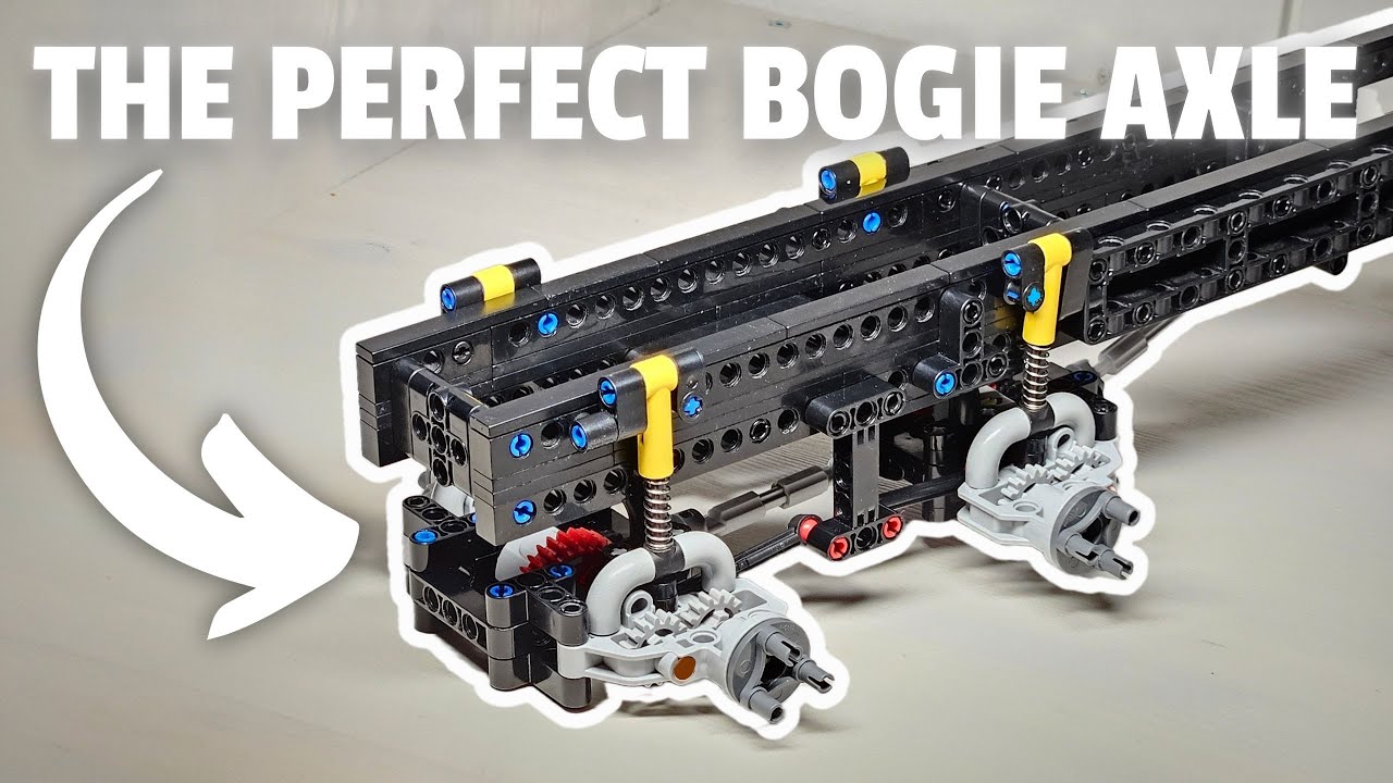 How to build the perfect truck tandem axle from LEGO Technic