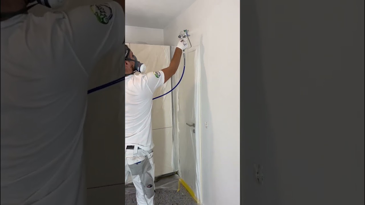 Renovierung in Rekordzeit: Ganz einfach mit Graco GX21 Farbe spritzen!