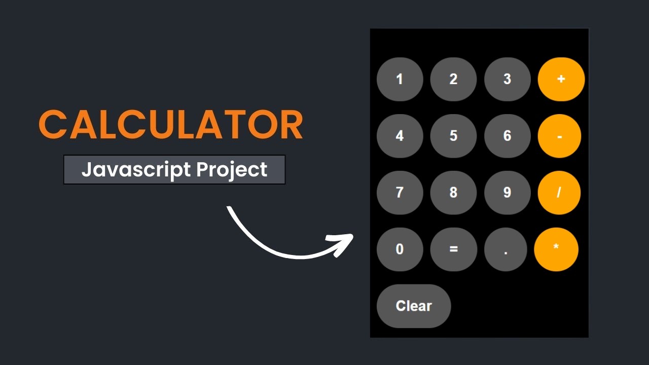 How to make a Calculator using HTML CSS JavaScript