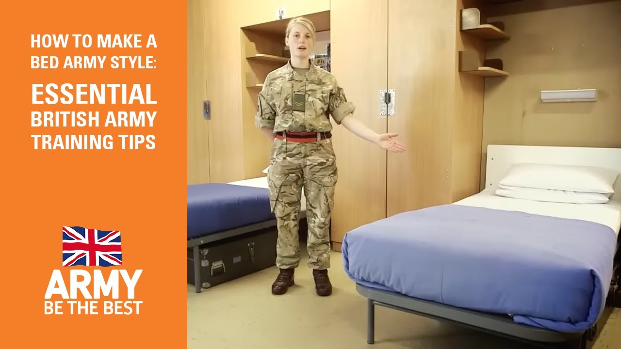 How to Make a Bed Army Style: Essential British Army Training Tips