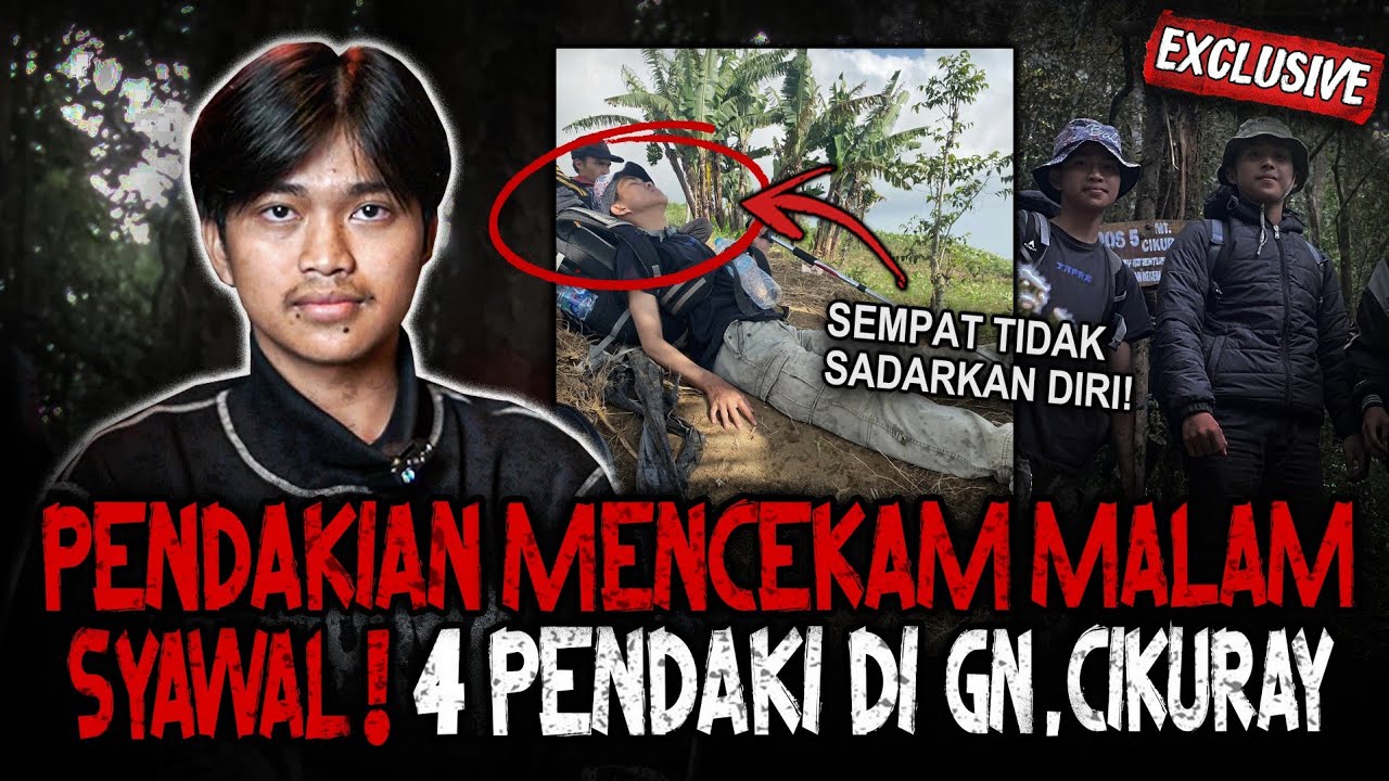 ENGGA KALAH SEREM SAMA DPR? TONTON INI! KESAKSIAN 4 PENDAKI PALING SERAM DI MALAM SYAWAL GN. CIKURAY