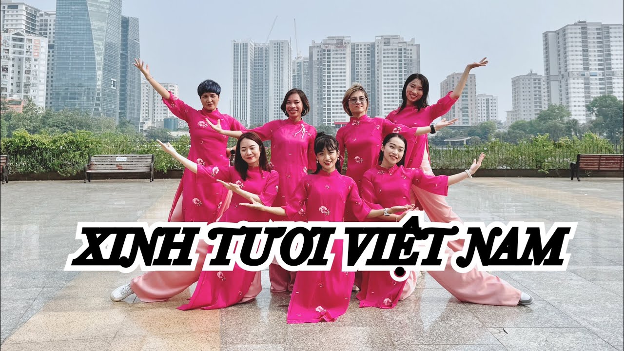 Nhảy 20/10 chào mừng ngày Phụ Nữ Việt Nam |  XINH TƯƠI VIỆTNAM | Choreo Phương Phương & Nga Dino