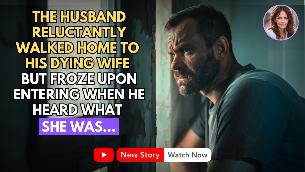 НО КАК ТОЛЬКО ОН ВОЙДЁТ В ДОМ, ОН ЗАМЕР, ПРИСЛУШИВАЯСЬ ​​К ЕЁ РАЗГОВОРУ...