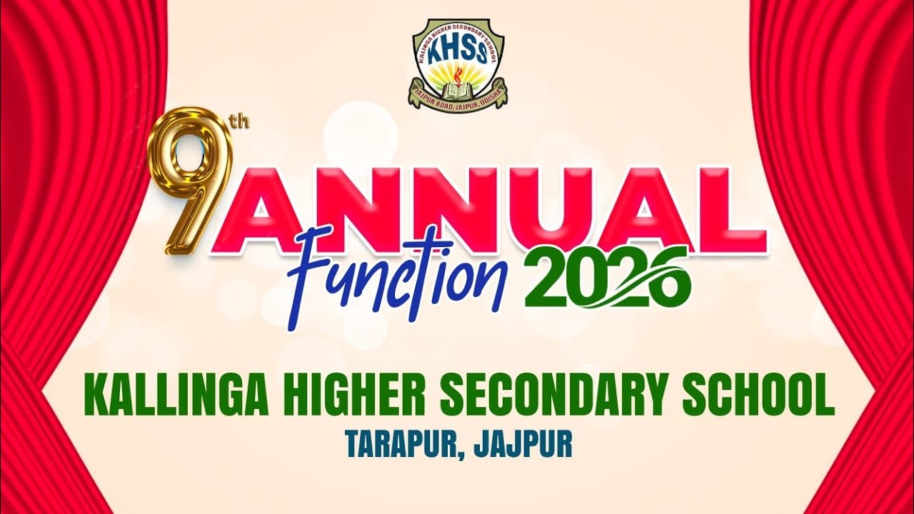 9th Annual Function, KHSS, Tarapur, Jajpur Road 