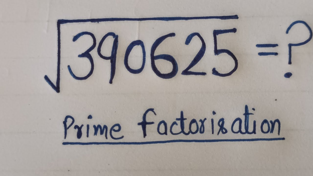 Square root by prime factorisation method||#maths #education #mathematics 
