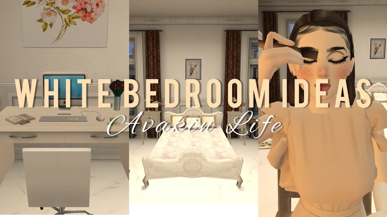 WHITE DECORATIONS IDEAS | AVAKIN LIFE